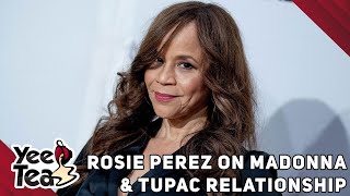 Rosie Perez On Madonna amp Tupac Relationship  More [upl. by Ahsema420]