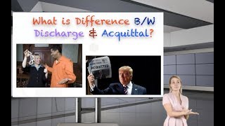 What is Difference Between Discharge amp Acquittal [upl. by Llirret]