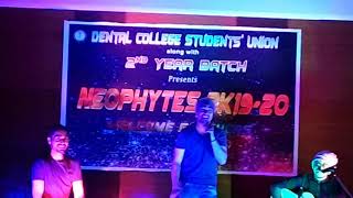 College Band kills it on stage DRRAHMED DENTAL COLLEGE  KOLKATA [upl. by Alene236]