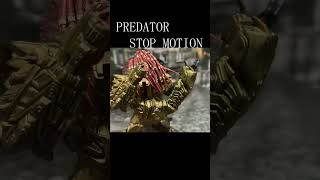 【Stop Motion】FERAL PREDATOR VS LASERSHOT PREDATOR 【NECA】 [upl. by Urbanna]