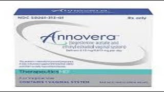 Annovera Vaginal Ring are made of silicone and contains two female hormones [upl. by Mauer793]