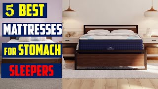 ✅Top 4 Best Mattresses for Stomach Sleepers in 2024  Best Mattresses Reviews Of 2024  To Buy [upl. by Nnarual492]