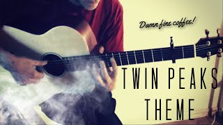 Twin Peaks Theme Angelo Badalamenti on baritone guitar [upl. by Einomrah552]