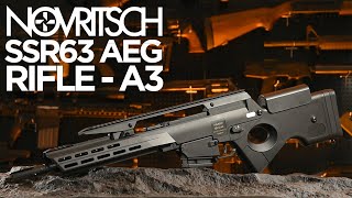 Pinpoint Accuracy  Novritsch SSR63 A3 AEG Review  RedWolf Airsoft RWTV [upl. by Fairley]