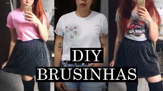 DIY Camisetas Tumblr MUITO FÁCIL [upl. by Aleac86]