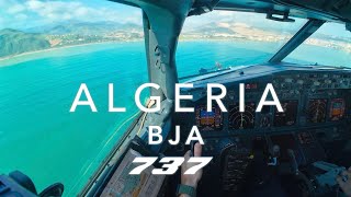 ALGERIA  BOEING 737 LANDING 4K [upl. by Alrad]