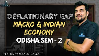 34 Deflationary Gap  Macro amp Indian Economy  BCOM  SEM 2 [upl. by Tobias]