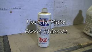 How To Make Ferric Chloride For Etching [upl. by Simetra]