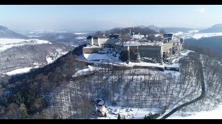 Winterzauber auf der Festung Königstein [upl. by Inatsed]