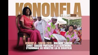 ALLOCUTION DE MADAME SIMONE EHIVET GBAGBO AUX POPULATIONS DE KONONFLA [upl. by Elihu543]