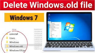 How to Delete Windowsold Folder in Windows 781011  Windowsold Folder  Windows duplicate file [upl. by Ttebroc699]