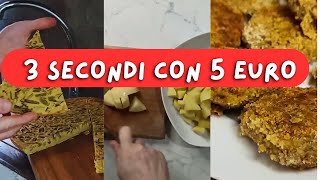 3 secondi piatti veloci con di 5 euro [upl. by Bowers256]