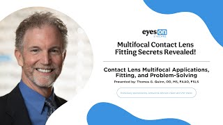 Contact Lens Multifocal Applications Fitting and Problem Solving [upl. by Introc]