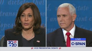 Vice Presidential Debate between Mike Pence and Kamala Harris [upl. by Mellman]