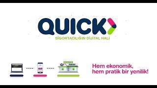 Quick Sigorta İlk Reklam Kampanyası [upl. by Scrogan]