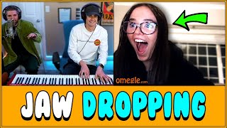 Pianist and Rapper AMAZE Strangers on Omegle [upl. by Yenatirb]