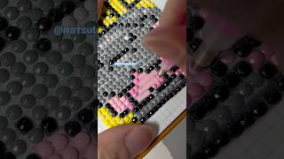 DIY Diamond Painting 50 moodeng diy diamondpainting asmr satisfying [upl. by Barbie617]