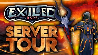 This CUSTOM OSRS Server IS INSANE  Exiled RSPS  250 GIVEAWAY [upl. by Elleynod]