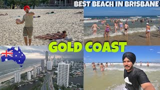 Exploring GOLD COAST in AUSTRALIA 🇦🇺 Best Beach In Brisbane  Australia Travel Vlog [upl. by Einnel]