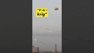 Attacken mot Israel ”Vi är i krig” [upl. by Ruhtua]