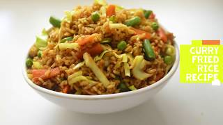 Curry fried rice recipe [upl. by Iliram]