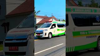 MOBIL AMBULANCE GAWAT DARURAT NGEBUT MELAJU SANGAT CEPAT shorts trending subscribe [upl. by Olim633]