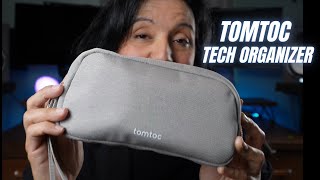 Tomtoc Tech Pouch Organizer Small Travel EDC edc technology [upl. by Aniratak862]