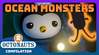 Octonauts  👻 MYSTERY Sea Monster Encounters 🕸️  🎃 Halloween 🦑 3 Hours Full Episodes Marathon [upl. by Ydnak]