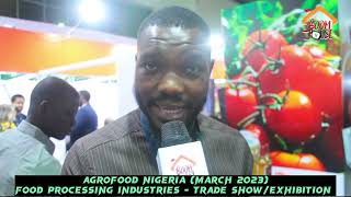 AGROFOOD NIGERIA 2023 FOOD PROCESSING INDUSTRIESTRADE SHOWEXHIBITION ECOTUTU [upl. by Eseuqcaj596]