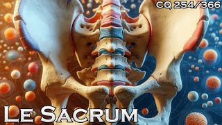 Anatomie du Sacrum  CQ254 [upl. by Wall]