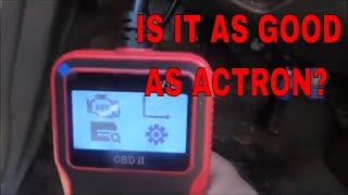 Temu OBD II Code Scanner VS Actron CP9125 Pocket Scanner [upl. by Eelnyl548]