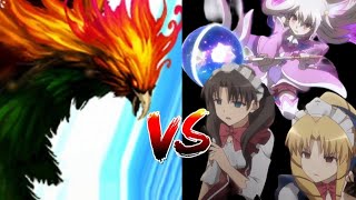 Using RinLuvia and Illya against One Big BirdGrand Summoners JP [upl. by Halpern]