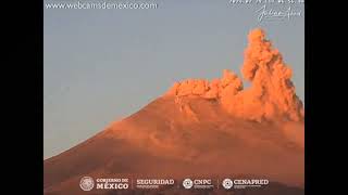 En Vivo Así Luce Hoy 29 de Febrero de 2024 el Volcán Popocatépetl [upl. by Oicangi]