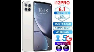 Spot i12pro ram8256GB smart phone dual SIM Android 10 phone [upl. by Irama]