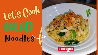 Noodles Saladခေါက်ဆွဲဆီချက်ပြုလုပ်နည်းနှင့် ငံပြာရည်ကျိုနည်းhowto make salad noodles chicken [upl. by Daht]