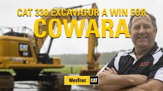 Cat 330 Excavator a Win for Cowara [upl. by Peyter]