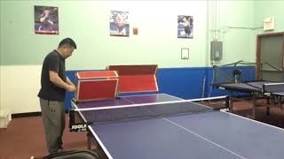 HuiLang Ping Pong Trainer Return Board Adjustment angle and multi positions [upl. by Bascomb]