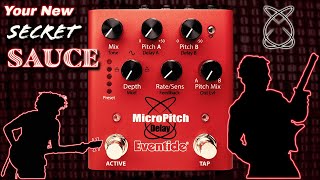 Introducing Eventide MicroPitch Delay Pedal H3000 Secret Sauce [upl. by Norwood]