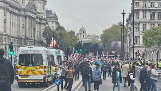 FREEDOM RALLY GREAT CONTROVERSY BOOK DISTRIBUTION IN LONDON [upl. by Walliw]