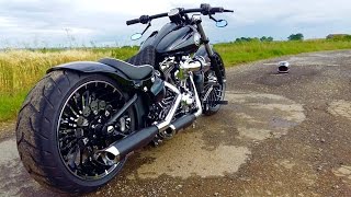 Harley Davidson FXSB Breakout Revival Phildefer from France [upl. by Ycnej261]