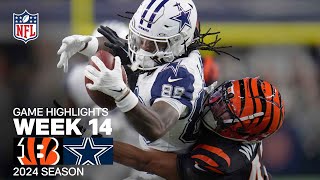 Cincinnati Bengals vs Dallas Cowboys Game Highlights  NFL 2024 Season Week 14 [upl. by Swope]