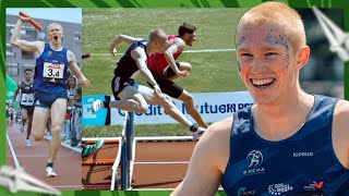 Le retour des Interclubs  Rentrée estivale 400m haies et relais 4x400m Lucas VIVIN [upl. by Ainimre]