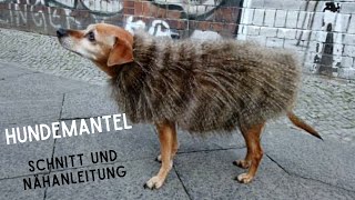 ✂️ Hundemantel Schnittmuster nach Maß selber machen plus Nähanleitung DIY [upl. by Mina349]