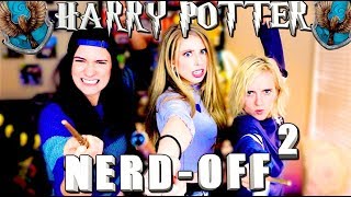 HARRY POTTER NERDOFF  THE REMATCH with Brizzy Voices amp Tessa Netting [upl. by Hilaire]