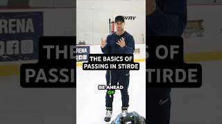 THE BASICS OF PASSING IN STRIDE hockeydevelopment hockeytraining [upl. by Onit286]