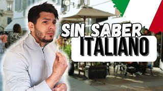 VIVIR en ITALIA sin hablar Italiano [upl. by Ivor]