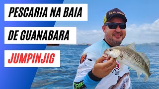 PESCARIA NA BAIA DE GUANABARARJ 2024 dicasdepesca pesca jumpingjig jigs [upl. by Suu]