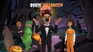 Caillous Dads Adventures Boris Halloween [upl. by Hartfield]