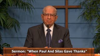 When Paul And Silas Gave Thanks  Acts 162534 [upl. by Burty606]