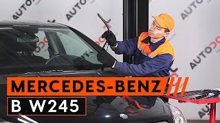 Så byter du torkarblad fram på MERCEDESBENZ B W245 GUIDE AUTODOC [upl. by Yvon192]